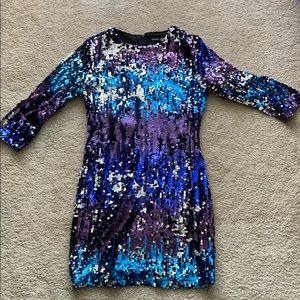 Sequin Mini Dress
